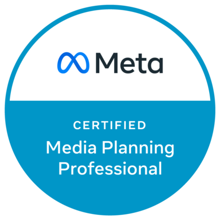 Meta Certified Media Planning Professional badge